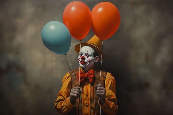 Клоун-монстр